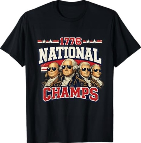 Maglietta 1776 national champs - maglietta,