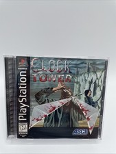 Clock Tower PS1 PlayStation 1 Completo CIB Nero + Scheda di Registrazione
