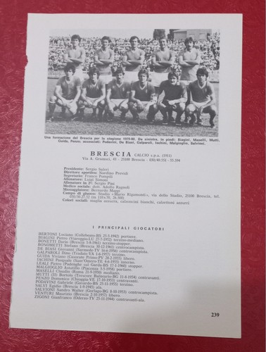 Brescia cesena pagina - brescia, da