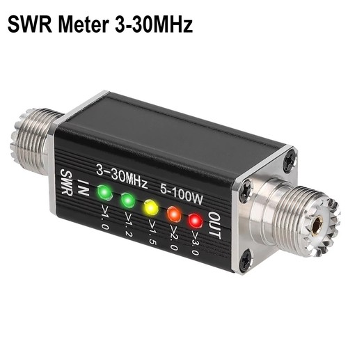 Misuratore swr led 30mhz - swr, 3-30mhz