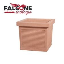 vaso fioriera telcom millerighe quadro CUM40 CM 42X42X37 