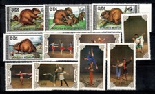 Mongolia 1989 Mi. 2021-2031