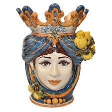 Testa di Moro Vaso Ceramica di