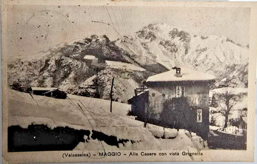 Cartolina 1935 valsassina - 1935,