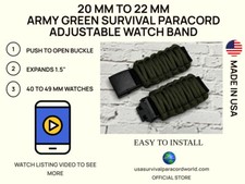 Cinturino orologio paracord