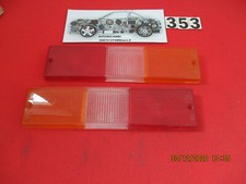 TRASPARENTE FANALE POSTERIORE CARELLO COPPIA DX SX FIAT 131 SUPERMIRAFIORI