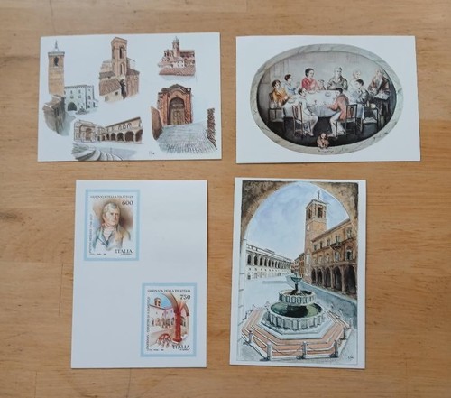 Lotto cartoline fabriano - lotto,