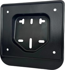 Portatarga in Plastica Nero