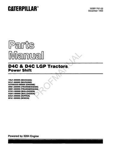 Manuale catalogo ricambi