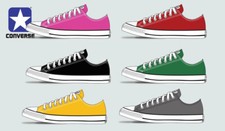 CONVERSE ALL STAR - SNEAKERS UNISEX - IN TESSUTO CON SUOLA IN GOMMA