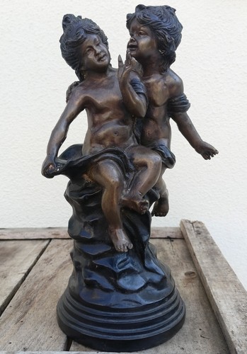 Scultura bronzo auguste - bronzo,