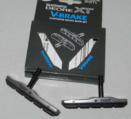 Pattini freni con supporto - freni, xt