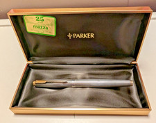 PARKER 75 STILOGRAFICA VINTAGE IN ARGENTO 925 PENNA STILO FOUNTAIN PEN  NIB GOLD