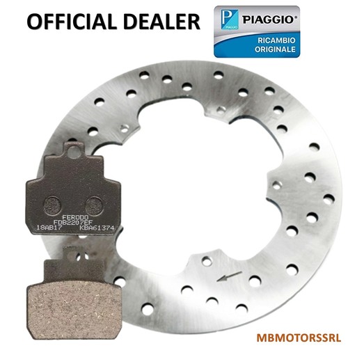 Disco freno posteriore - disco,