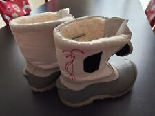 STIVALI DA NEVE QUECHUA ARPENAZ SNOW 100 DONNA BIANCO, PANNA E GRIGIO 38-39