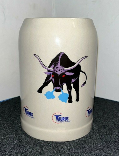 Tazza birra vintage taurus - tazza,