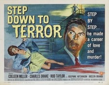 Step Down to Terror 1958. Dvd