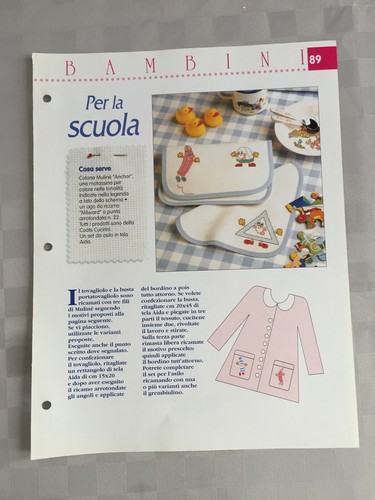Schema punto croce bambini per - schema,