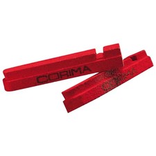 coppia pattini corsa sughero 5g per cerchi carbonio shimano PAT65 Corima bicicle