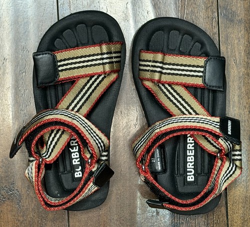 Sandali burberry icon stripe - burberry,
