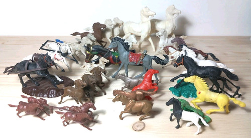 Lotto cavalli giocattolo - lotto,