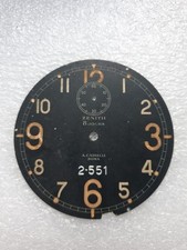 Dial Zenith A. CAIRELLI ROMA FOR Military Watch Vintage Pocket RARE