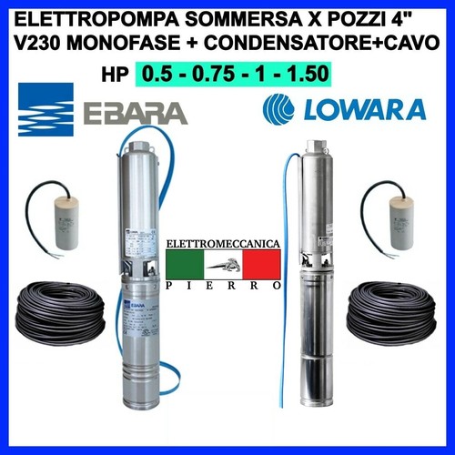 Pompa sommersa per pozzi - pompa,
