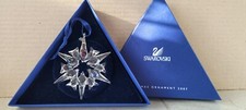 SWAROVSKI STELLA DI NATALE ANNO 2007 ORNAMENTO NATALIZIO IMBALLO ORIGINALE