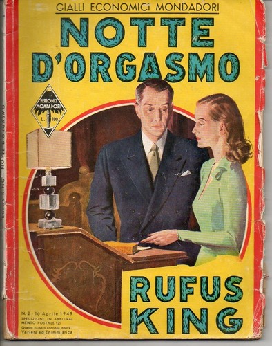 King rufus notte - king, d’orgasmo