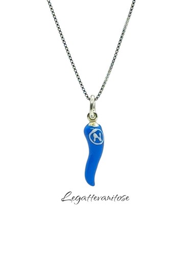 Catenina con ciondolo cornetto - con,