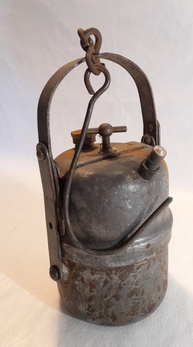 Antica lampada carburo da - antica, a