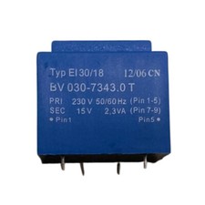 Trasformatore di alimentazione 230V sec. 15V 2,3VA