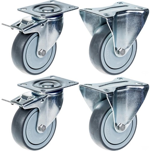 Set rulli grigi in - set, 4