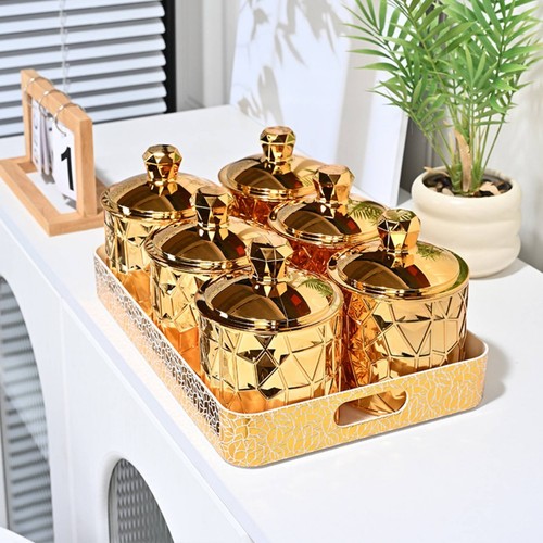 Pezzi set barattoli pet - pezzi,