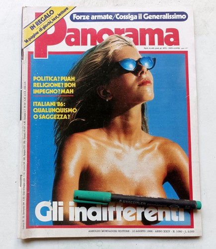 Rivista panorama italiani - rivista,