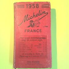 GUIDA MICHELIN FRANCE 1958