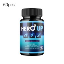 1-3 Confezioni Hero Up per Uomo Advanced Max Formula Integratore Vitaminico 60 Capsule