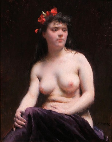 Quadro antico emile foubert - antico,