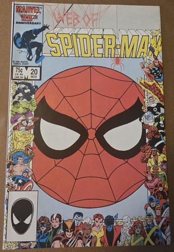 Web spider man - spider-man, (1986)
