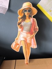 Sagoma Polistirolo Barbie Party Festa Compleanno Tema Barbie BARBIE Come Nuovo