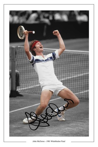 John mcenroe foto - john, firmata