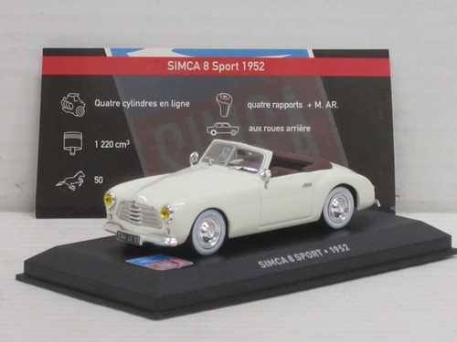 Simca sport cabrio 1952 - cabrio,