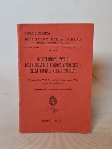 Ministero della guerra 1937 - della,