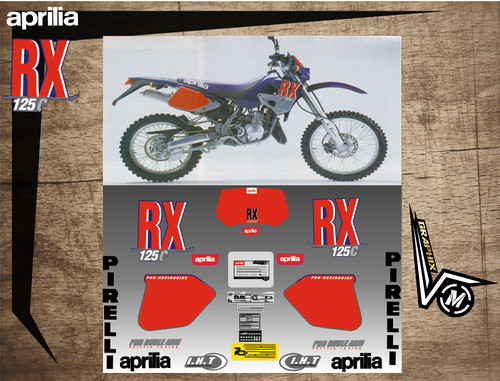 Aprilia 125 1994 1996 - aprilia, rx