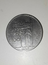 100 Lire Dea Minerva 1957 del