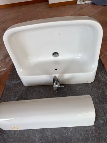 Lavabo con colonna ideal - colonna,