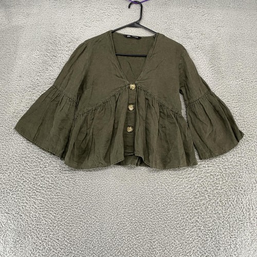 Top lino zara - lino, piccolo