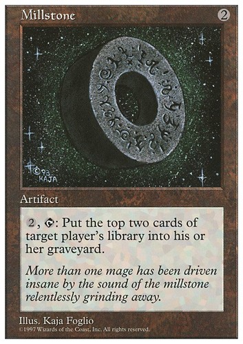 Mtg millstone poor pietra da - mtg,