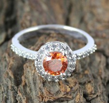1.22 Carato Arancione Diamante