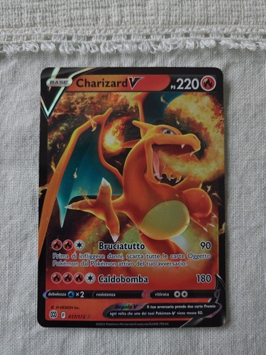 Carta pokémon charizard - pokémon,
